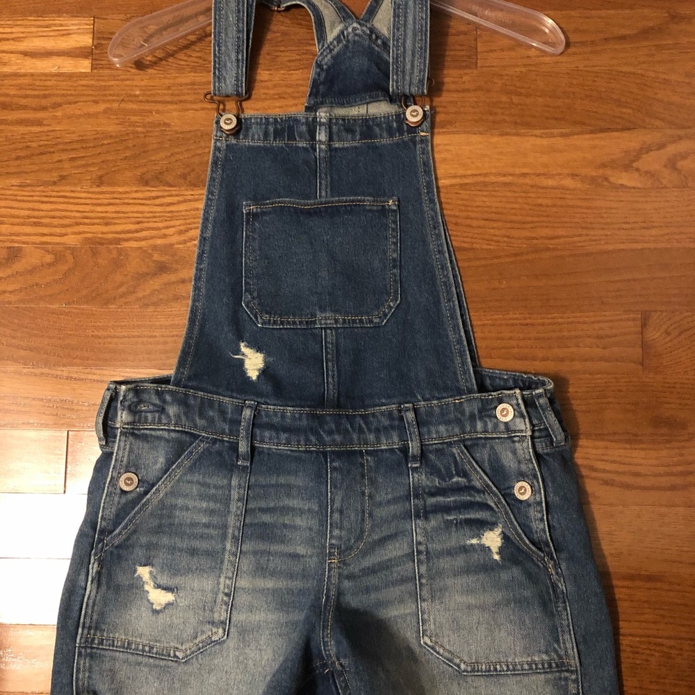 Hollister Boyfriend Short Overall Vintage